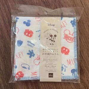NWT Unopened Mickey & Friends Reinforced Mesh Fabric Dishcloth